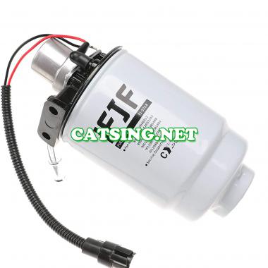 Fuel Water Separator Assembly TP3018 Fuel Filter and 12642623 Filter Head for Duramax 6.6L V8 Chevy Silverado/GMC Sierra 2500HD 2005-2013 Diesel Engine with Hand Fuel Pump