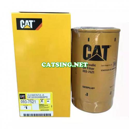 093-7521, 0937521 Filtro de aceite hidráulico HYDRAULIC FILTER FOR CAT