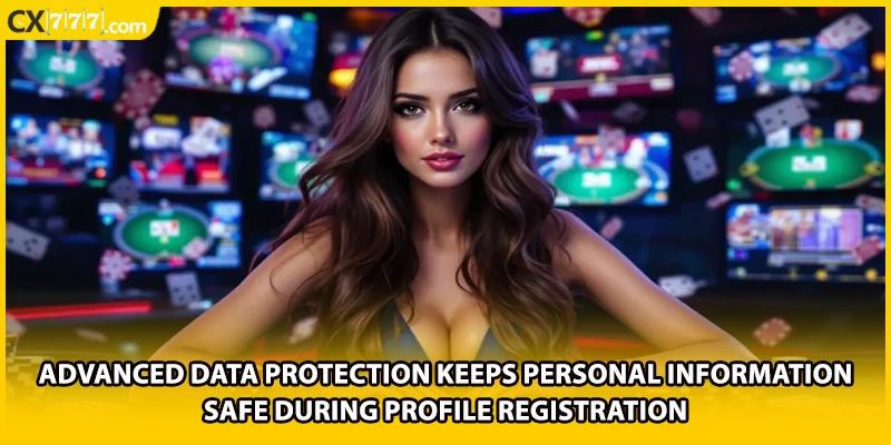 Advanced data protection keeps personal information safe during profile registration