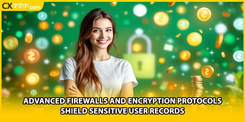 Advanced firewalls and encryption protocols shield sensitive user records