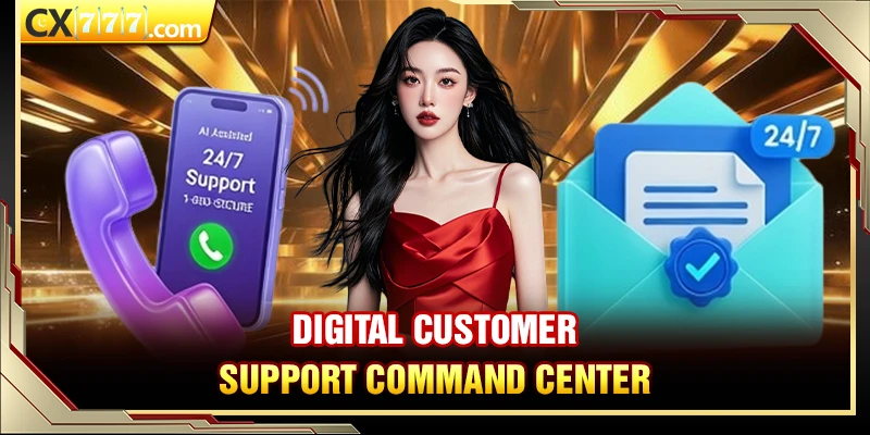Digital Customer Support Command Center