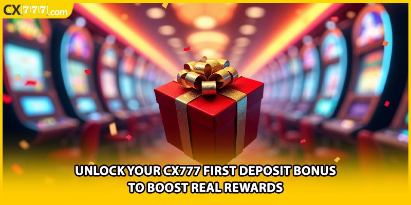 Unlock Your CX777 First Deposit Bonus To Boost Real Rewards